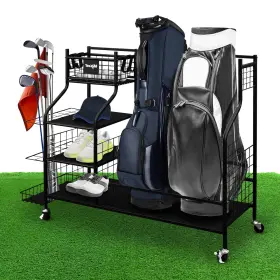 Yes4all 810127119239 Golf Storage Garage Organizer Bag Stand And Other Golfi