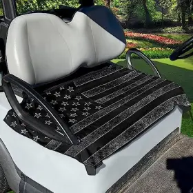 Yew-10631538cz47-1-37 Yewattles Golf Cart Seat Cover Portable Club Car Towel Usa American Flag