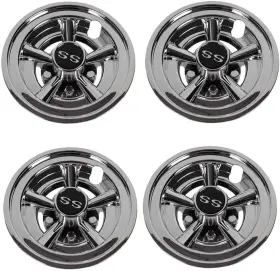 Yida 313088613698 Dr.acces Golf Cart 8 Inch Ss Wheel Covers Hub Caps Set Of 4pcs Fits Yamaha Club Car