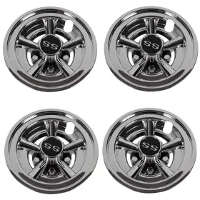 Golf-sku-gb-mlpr03wi-lrmnuj0n Yida Golf Cart 8 Inch Ss Wheel Covers Hub Caps Set Of 4 Fits Yamaha Club Car Ez-go Carts