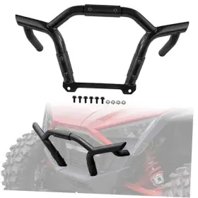 Zp-yj-030506-020 Yjlamp Rzr Pro Xp Front Bumper 2020-2025 Black Brush Guard Low Profile