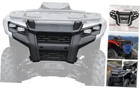 Zp-yj-030603-183 Yjlamp Front Fascia For Can-am Outlander 500 700 Pro 23-25 Black Combination