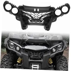Zp-yj-030603-184 Yjlamp Front Fascia For Can-am Outlander 650 850 1000 Black Combination Facia