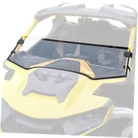 Zp-yj-030611-014 Yjlamp Clear Front Half Windshield For Can-am Maverick R Lightly Dustproof Durable