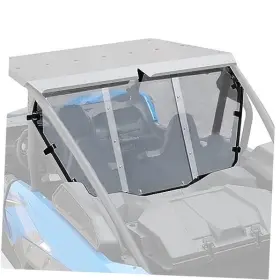 Zp-yj-031011-002 Yjlamp Rear Windshield For Kawasaki Teryx Krx 1000 20-24 Heavy Duty Full Clear