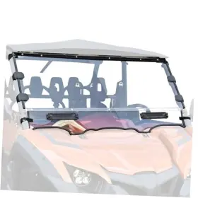 Zp-yj-031111-007 Yjlamp Full Windshield For Yamaha Viking Vi Clear Dustproof Durable Hard Coat Poly