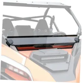 Zp-yj-031211-001 Yjlamp Dark Tinted Front Half Windshield For Cfmoto Zforce 950 H.o. Sport 2022-2023