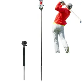 Gmss2 Yki Golf Monopod Selfie Stick With Ground Spike Stake Swing Analyzer Phone