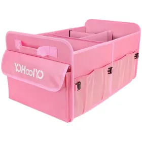 E3n-p Yohoolyo Car Trunk Organizer For Suv 72l Large Capacity Collapsible 4 Compart
