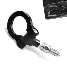 Yortcg1702-0731-1 Yorpyep Car Front Bumper Tow Hook European Thread Specifications 1 Pc Black