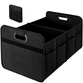 600d Yssoa 198401017533 2 Compartments Car Trunk Organizer Oxford Polyester Storage