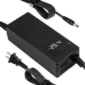 Yzpower 034948032052 29.4v 2a Lithium Battery Charger Dc 1 Prong 5.52.1mm Connector For 7s
