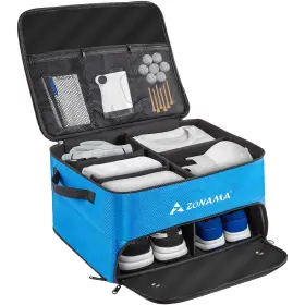 Z Zonama 765452166635 Golf Trunk Organizer 3 Layers Large Space Car Locker With Separate Co