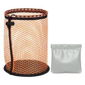 Zaplyte 669739040208 Golf Ball Bag With Tee Pouch 9.4 X 6.7 Inch Orange