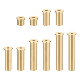 Zaplyte 669739684082 10pcs Golf Club Brass Tip Weights 2/4/6/8/10g Fit 0.355 Inch /0.370 Pointed Shaft