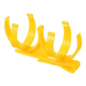 Zaplyte 743151000139 Golf Ball Holder Plastic Foldable Clip For Training Yellow