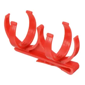 Zaplyte 743151000146 Golf Ball Holder Plastic Foldable Clip For Games Training Red