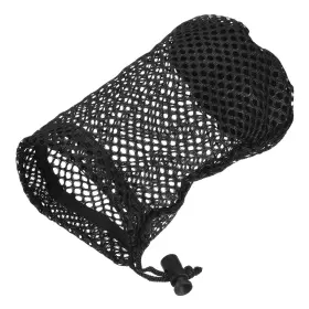 Zaplyte 767153680526 Golf Ball Bag Storage 12-16 Balls Durable Drawstring Bags 6.7 Inch X4.3 Black