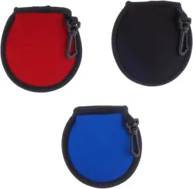 Zelerdo 313053646638 3 Pack Portable Pocket Golf Ball Washer Cleaner Pouch
