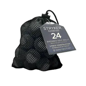 Gb00002 Zero Friction Stryker Golf Balls White 24 Pack Mesh Bag