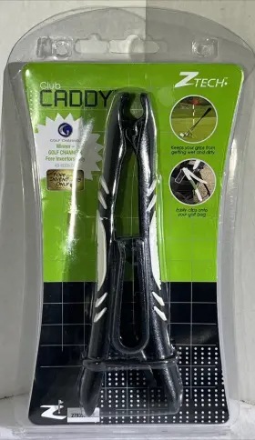 279359-blk Zevo Golf Ztech Cub Caddy Keeps Grips Clean And Dry Lightweight Compact Handy