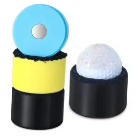 Duo-zhehao-3231 Zhehao 3 Pack Magnetic Golf Ball Washer 3d Printed Black Blue Yellow