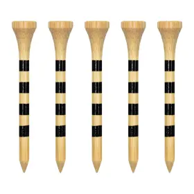Zivisk 731173805115 Wooden Golf Tees 2-3/4 Inch 100 Count 70mm 2 3/4 Natural Color