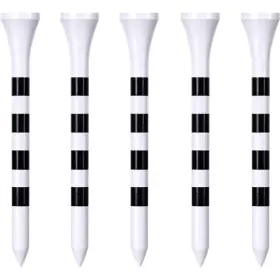 Zivisk 759068923683 Wooden Golf Tees 2-3/4 Inch 100 Count 70mm White 2 3/4