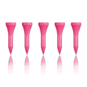 Golf-0409 Zivisk Wooden Golf Tees 1-1/2 Inch 100 Count 38mm Pink 1 1/2