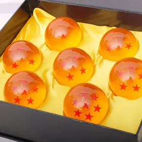 Zk2359 Zktsry Gift Box Set 1-7 Stars Balls Acrylic Transparent Play Anime Collectible