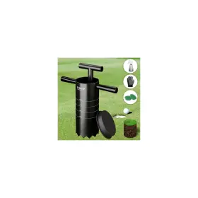 Zuknc 730851421777 Portable Golf Hole Cutter With 2 Cup Covers Usga Standard Lig