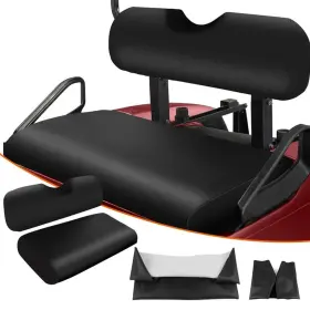 Gcsctxt13 Zwparts Golf Cart Front Seat Covers Staple On Replacement For Ezgo Txt 1995-2013