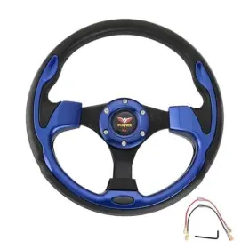 Zwz-002 12.5 Inch Golf Cart Steering Wheel For Yamaha Club Car Ds Precedent Blue