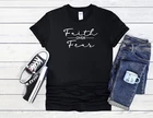 Faith Over Fear Cross Women Jute Bag Unisex Hoodie Baseball Shirt Top 3539 New. Price: $17.45.