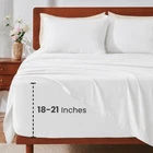 Best Gokotta Extra Deep Pocket Queen Set - 4 Piece Bed With Elastic New. Price: $68.96.