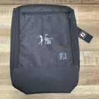 Footjoy Deluxe Shoe Bag Charcoal Grey Golf Footwear Carrier New 31540 Womens Fj. Price: $29.95.