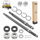 10L0L Golf Cart Rear Splined Axle Shaft Kit,driver Side & Passenger New. Price: $69.95.
