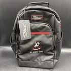 Titleist Players Backpack Golf Commuter Travel Bag Black Red Nwt Has Corp Logo New. Price: $79.99.