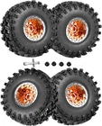 Rc 2.2 Beadlock Wheels And Tires For 1/10 TRX4 AXIA1 SCX10 Capra ORANGE(4PCS) New. Price: $88.83.