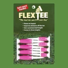 Flextee Flexible Golf Tees 8 Pack Pink New Unbreakable Durable Bright Color. Price: $10.77.