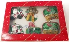 Santa Clubs Golf Christmas Ornaments Ceramic 1990S Dillard's Vintage Set Of 6 Used. Price: $19.95.