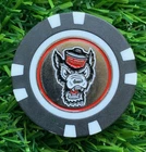 Nc State Wolfpack Team Golf Magnetic Poker Chip With Ball Marker. Price: $5.95.