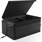 Mikkuppa Car Trunk Organizer - 65L Collapsible With Lid, Sturdy New. Price: $47.54.