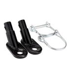 Bike Trailer Hitch Connector Cycling Adapter Accessories Black New. Price: $20.37.