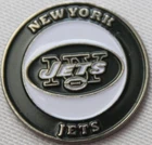 New York Jets, Football, Golf Marker, 1 Inch Sports Team Dad. Price: $10.44.