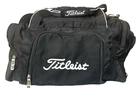 Titleist Duffle Bag Golf Travel Black & White 10 Pkts Strap Shoe Compartment Pre-owned. Price: $38.99.