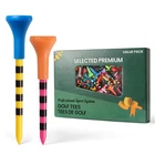 Finger Ten Unbreakable Plastic Golf Tees With Lines Design Colorful 50 Pack, ... New. Price: $22.39.