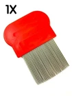 Hair Lice Comb Brush Dandruff Terminator Fine Egg Dust Nit Removal Steel New. Price: $12.99.