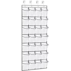 Vopton 28LARGE Pockets Over The Door Shoe Organizer, Hanging New. Price: $14.11.