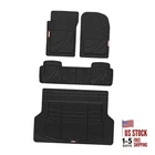Flextough Advanced Heavy Duty Rubber Car Floor Mats & Large Vehicle Black New. Price: $54.72.